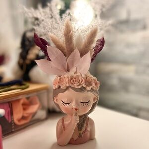 Little Girl Succulents Planter